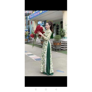[Giá Sập Sàn] Áo dài lụa - Ảnh thật tự chụp