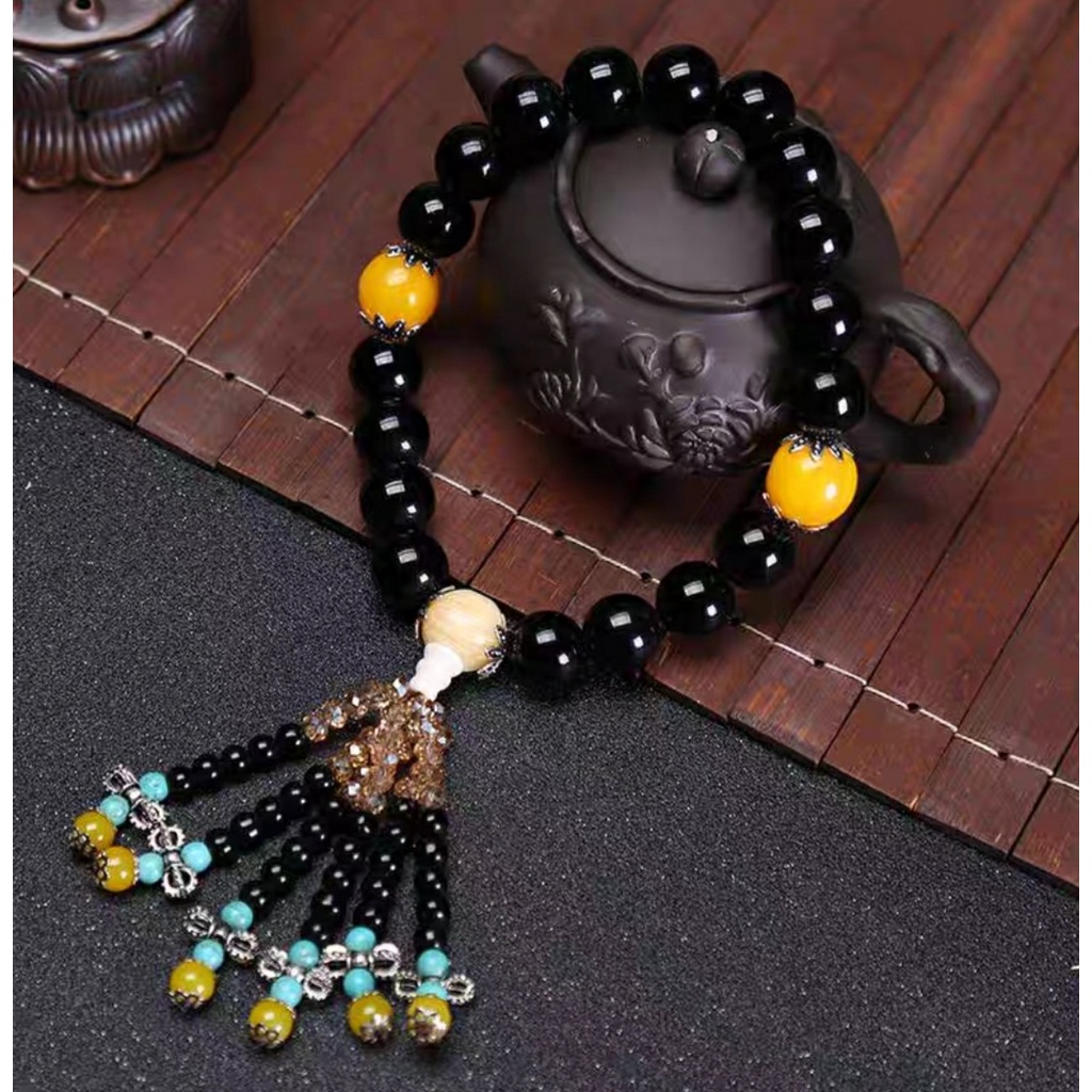 Chuổi Tràng Hạt, Vòng Đá Phong Thuỷ, Vòng Đá May Mắn,Vòng Đá Trang Trí Ô Tô, Vòng Đá Trang Trí Tượng