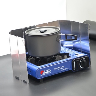 Tấm chắn gió bếp gas dùng đi cắm trại, dã ngoại