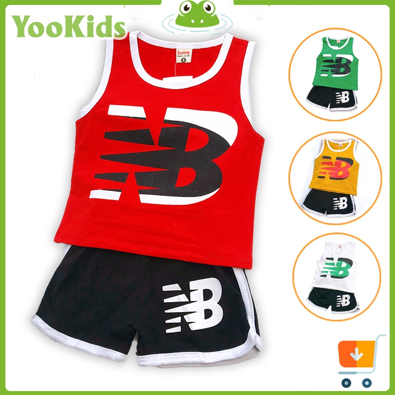 Bộ Ba Lỗ Bé Trai -SALE- Bộ Đồ Bé Trai Chất Cotton YOOKIDS Kiểu Dáng Thể Thao 6 - 16kg Đủ Size 1 - 5 Tuổi