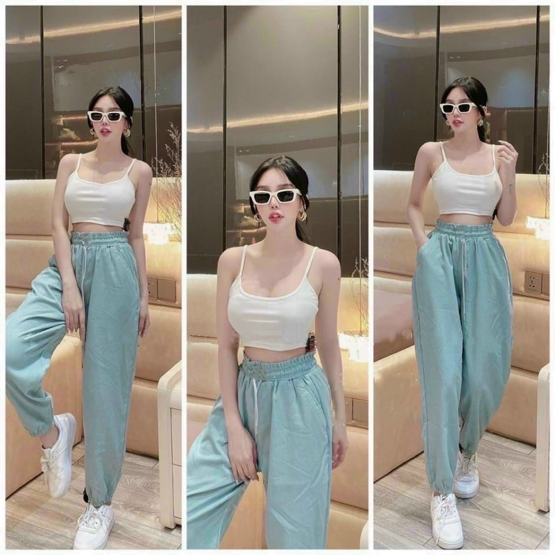 áo 2 dây croptop nhiều màu - CarotShop
