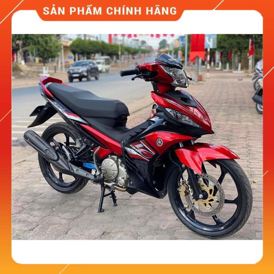 Tem exciter 135 LC v6 đỏ cao cấp - không bay màu