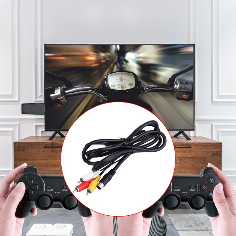 Dây Cáp Âm Thanh RCA Dài 1.8M Cho TV