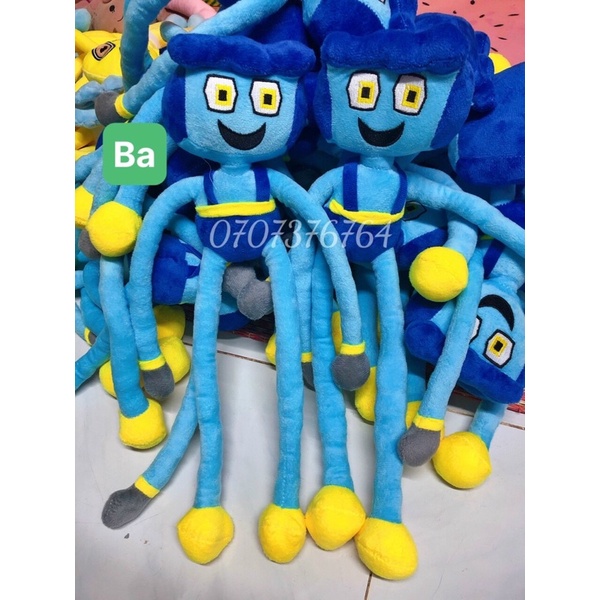 50cm THÚ BÔNG GIA ĐÌNH HUGGY WUGGY - MOMMY - DAD - Poppy Play Time - Cao Cấp - Xịn Xò