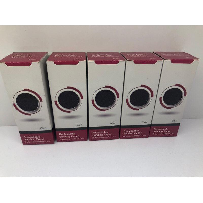 Hộp 60 miếng chà gót thay thế cho máy chà gót