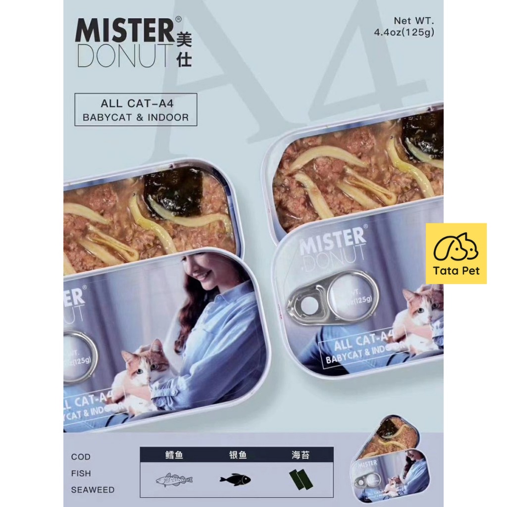 Pate cho mèo cao cấp - Pate MISTER DONUT A