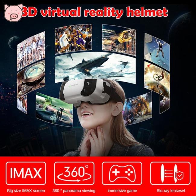 VR SHINECON G05A 3D VR Glasses Headset for 4.7-6.0 inches Android iOS Smart Phones