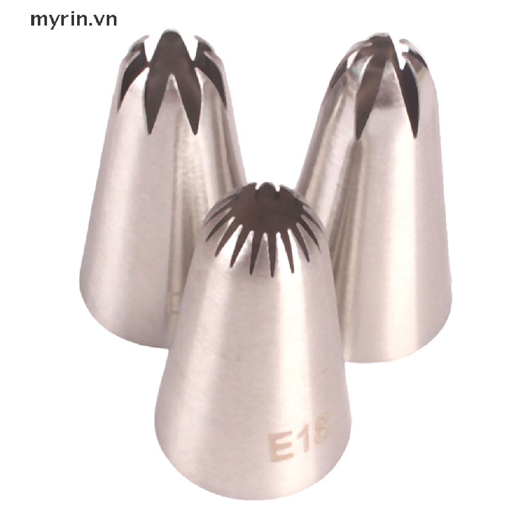 Bộ 3 Đuôi Bắt Bông Kem Trang Trí Bánh