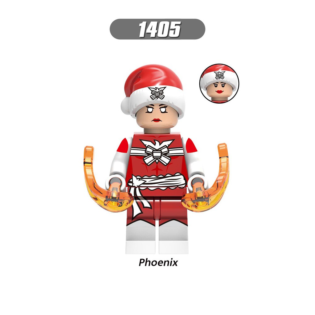 Minifigures Avenger Phiên Bản Giáng Sinh Noel Ironman Steve Yeti Mẫu Mới Ra Siêu Đẹp X0275