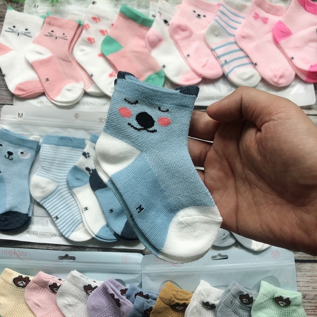 Set 1 Đôi Tất Kid Sock Điều Hòa Cho Bé