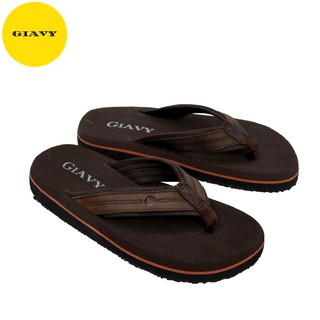 Dép xốp nữ dày êm, quai da Q28 - GIAVY