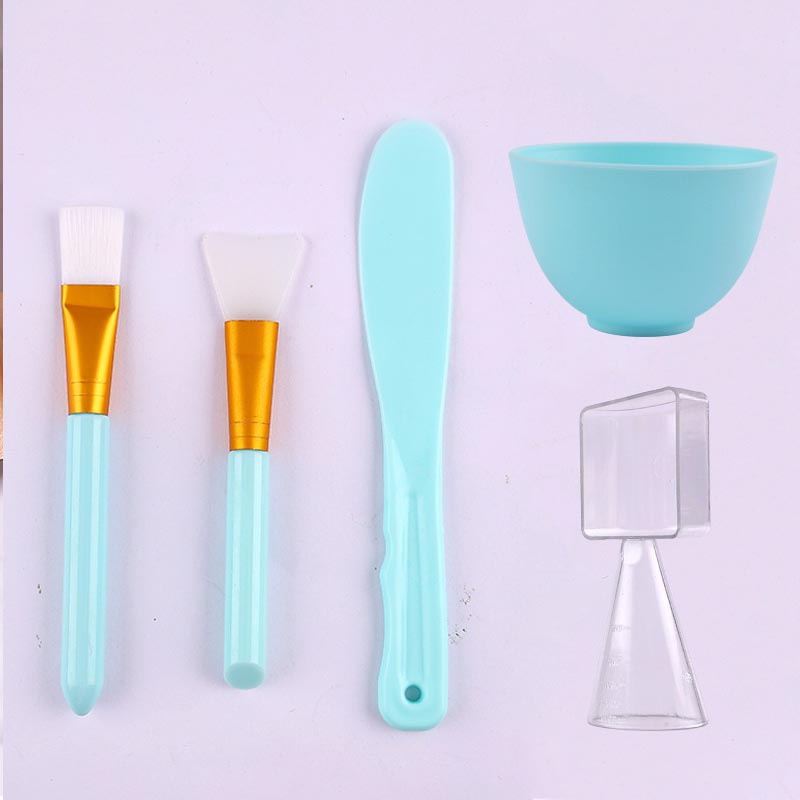 Bộ 5 Dụng Cụ Trộn Đắp Mặt Nạ Chăm Sóc Da Cho Nữ