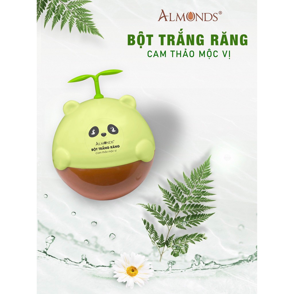 Bột Trắng Răng Cam Thảo Mộc Vị