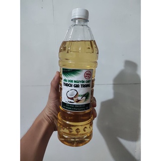 Dầu dừa nhà làm nguyên chất 100%
