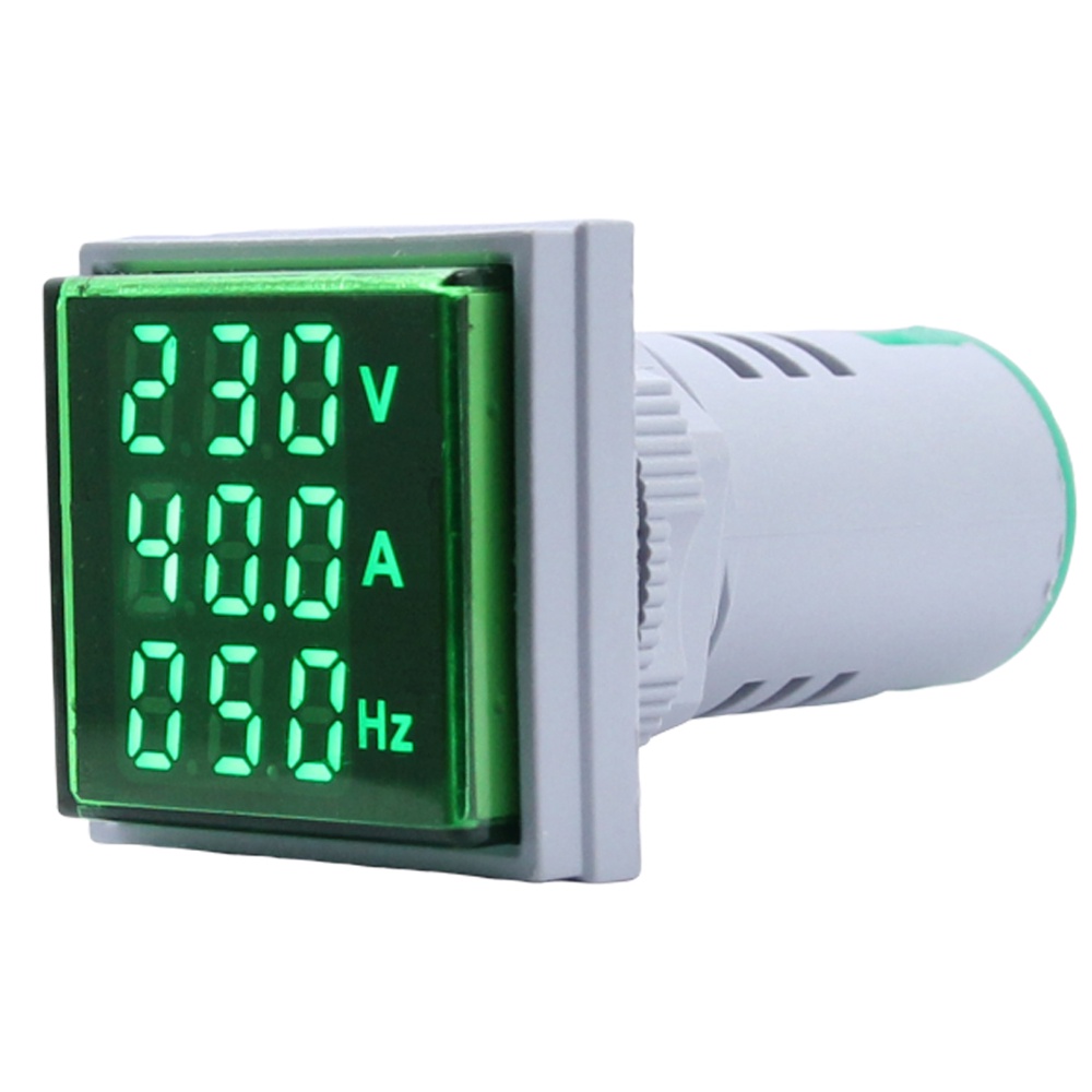 Thiết Bị Kiểm Tra Điện Áp Ac 60-500V 1-100A Có Đèn LED 220V