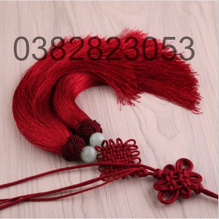 Đồng Tâm Kết 2 Dây Tua Rua Trang Trí May Mắn