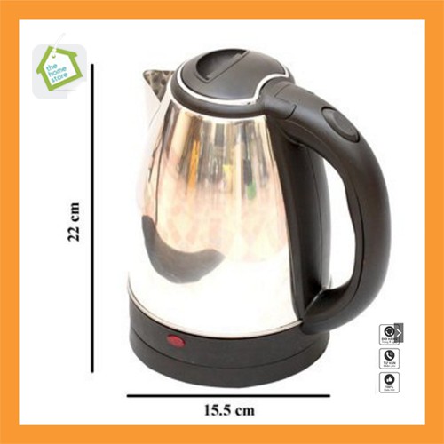 Ấm Siêu Tốc Inox Dung Tích 1,8L