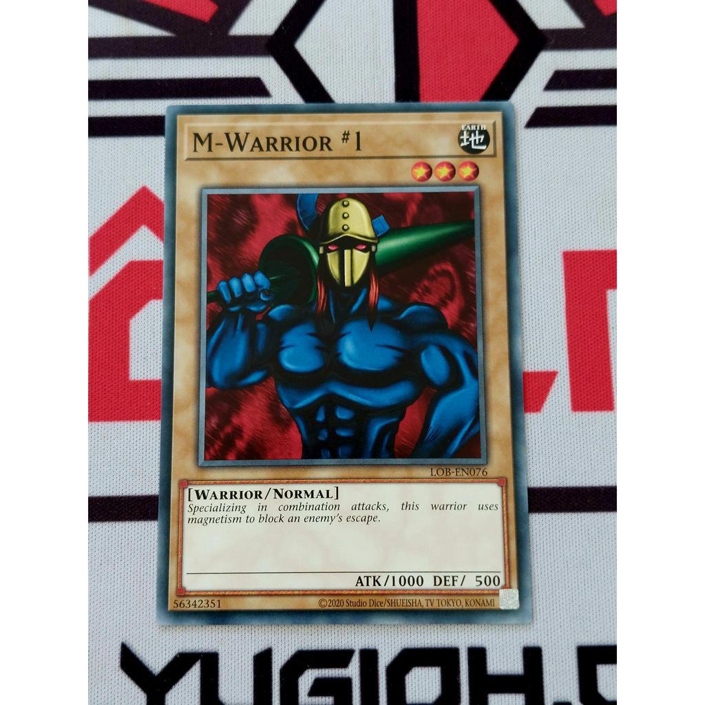 Thẻ Bài Yugioh Monster M-Warrior #1 - LOB-EN076 - Common