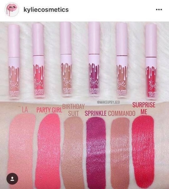 👄 Set son KYLIE COSMETICS phiên bản Limited ❤️