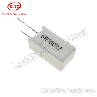 Điện trở sứ 100r 5w loại đứng
