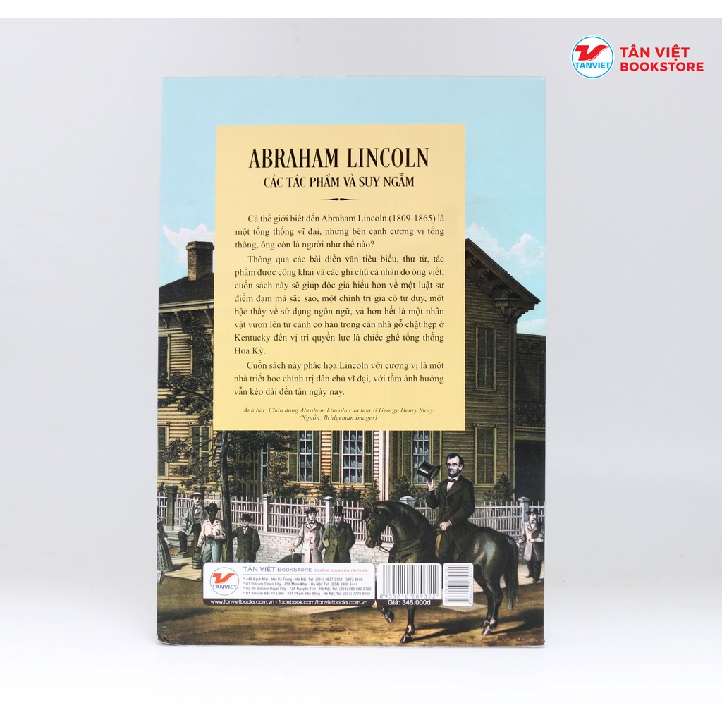 Sách - DELUXE BOOKS - ABRAHAM LINCOLN – Các Tác Phẩm Và Suy Ngẫm