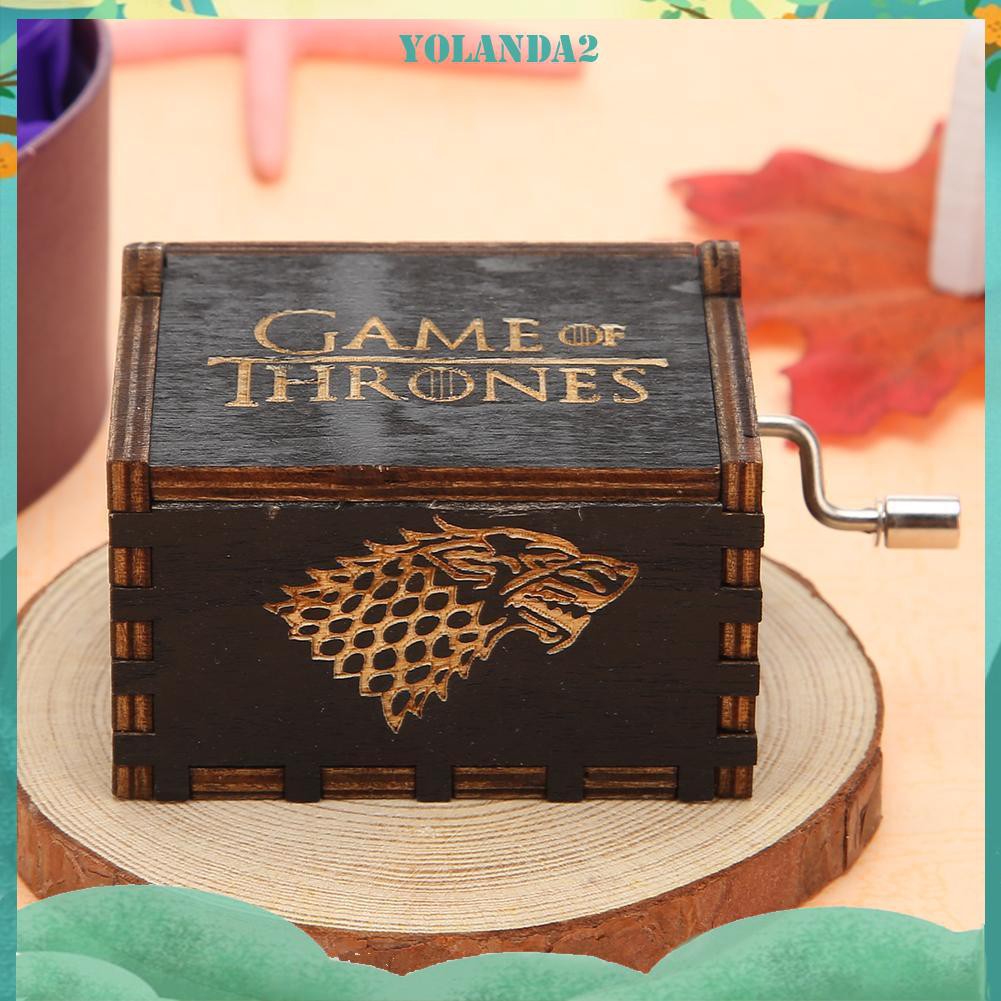 Hộp Nhạc Bằng Gỗ Vận Hành Thủ Công