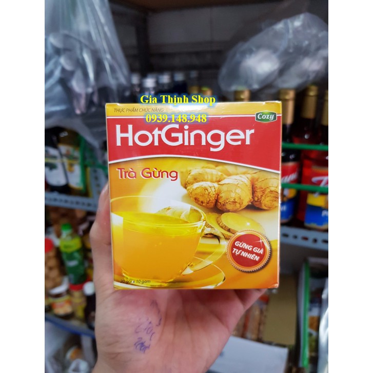 Trà Gừng Cozy Hòa Tan Hot Ginger 200g