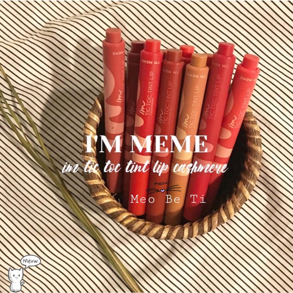 [Hàng sẵn] Son Kem I'm Meme Tic Toc Tint Lip | BigBuy360 - bigbuy360.vn