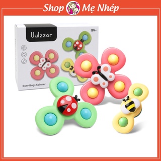 Đồ chơi con quay spinner vui nhộn, con quay spinner gồm 3 chi tiết dễ thương