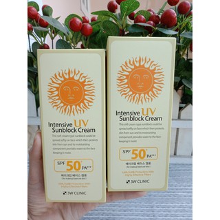 Kem Chống Nắng 3W Clinic (70ml)