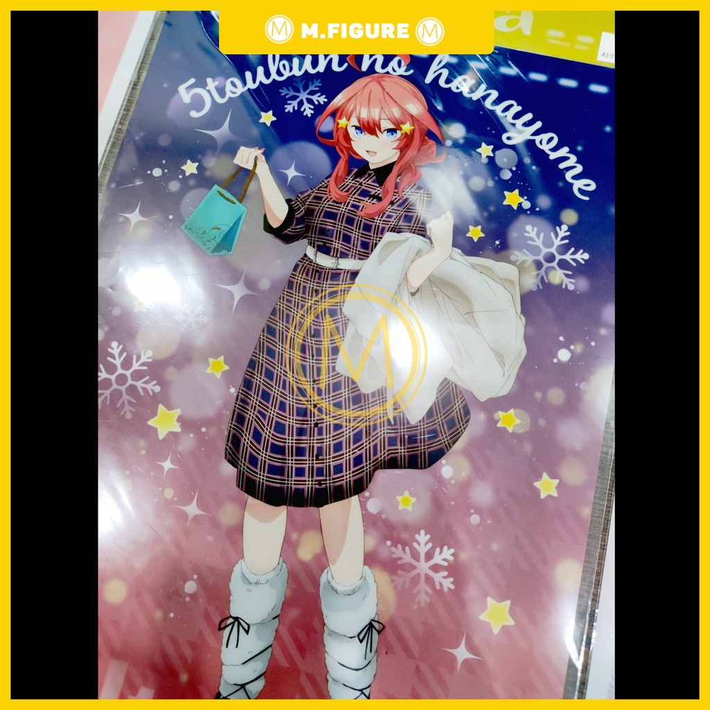 ÁP PHÍCH NHÀ CÓ 5 NÀNG DÂU - GOTOUBUN NO HANAYOME - CLEAR POSTER