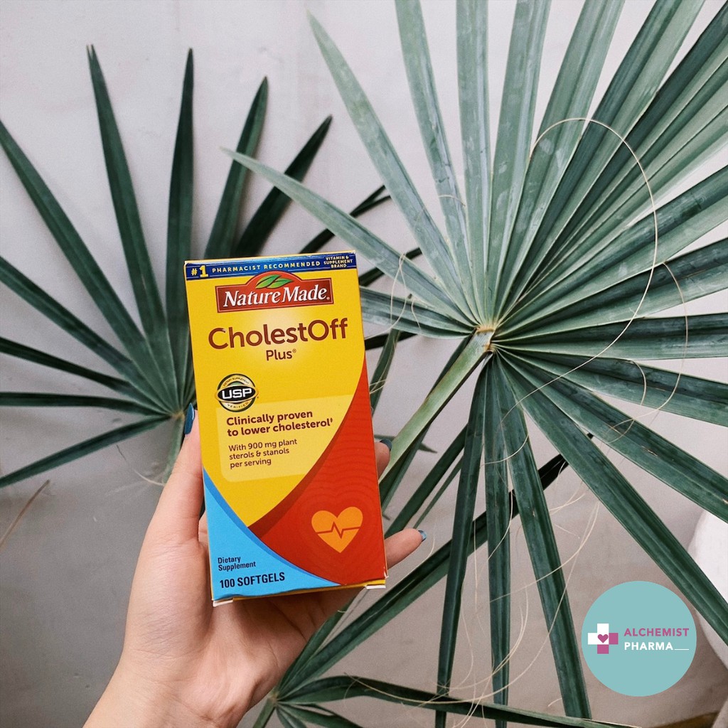 VIÊN UỐNG GIẢM CHOLESTEROL MỸ NATURE MADE CHOLESTOFF PLUS 100 VIÊN | Thế Giới Skin Care
