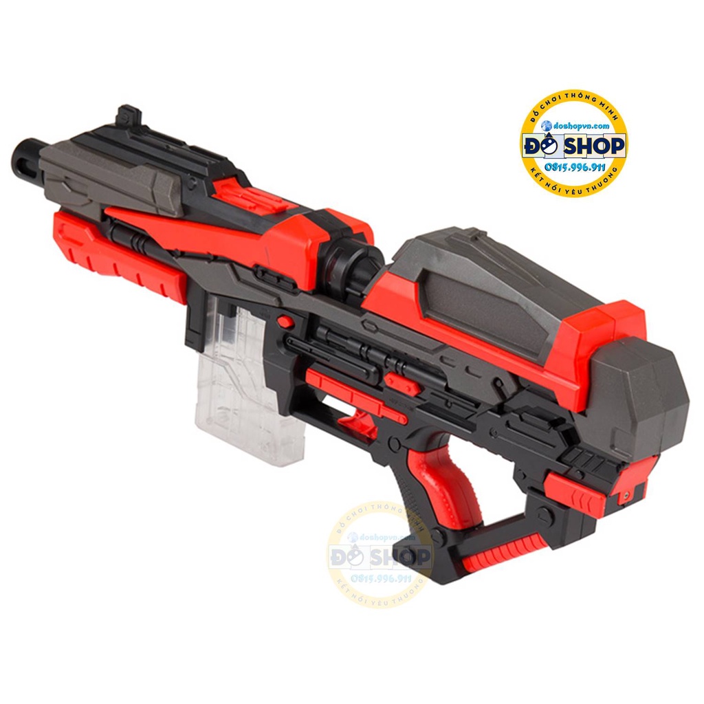 Đồ Chơi Trẻ Em SUNG Nerf Cao Cấp Dùng Pin Nhựa ABS Kèm Que Xốp (Tặng Kèm Pin)