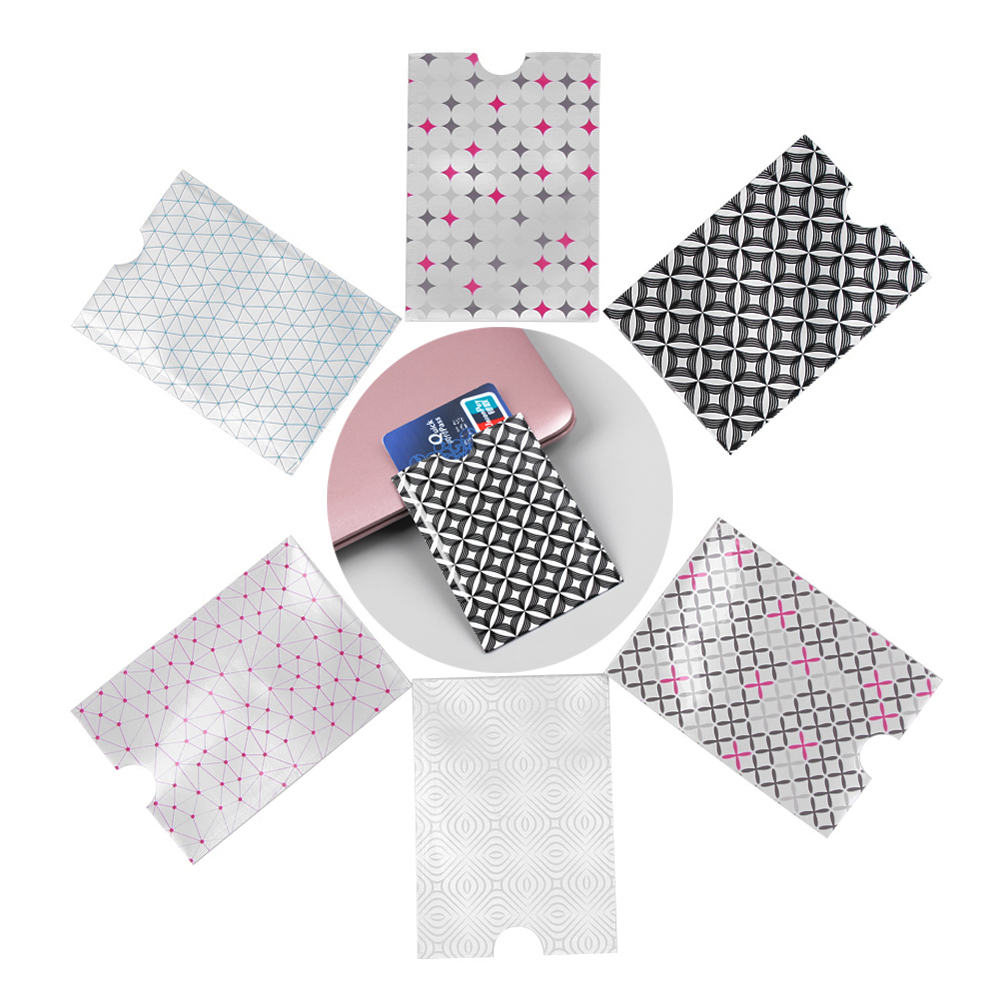 10 Bao Đựng Thẻ Ngân Hàng / Thẻ Ngân Hàng Bằng Nhôm Chống Trộm Mihan1