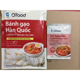 COMBO BÁNH GẠO HÀN QUỐC + SỐT TOKPOKKI