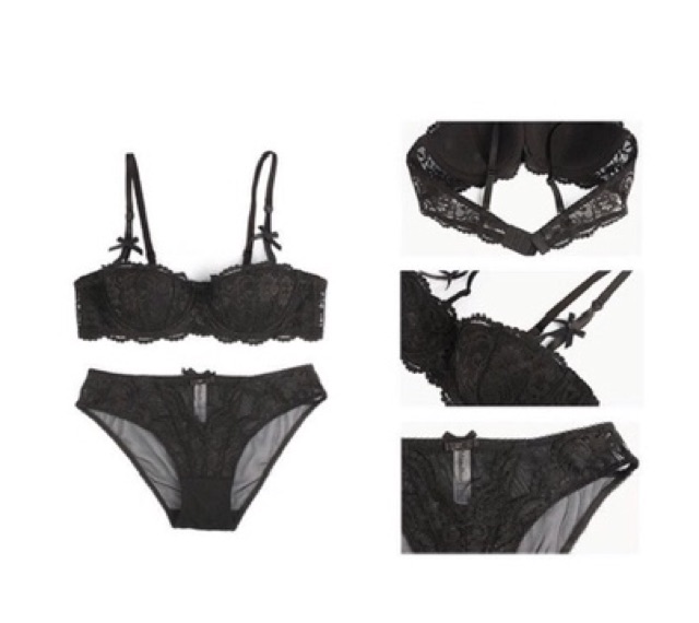 Set đồ lót Padded half cup | BigBuy360 - bigbuy360.vn