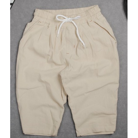 [Vàng kem/Trắng - Size L] - Quần Short Đũi Nam Cao Cấp Rough