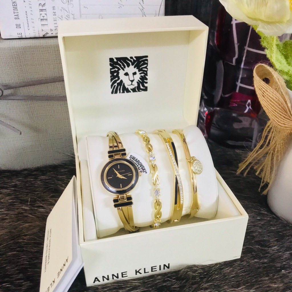 Đồng hồ thời trang nữ Anne Klein Set Combo AK3576KST