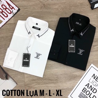 Áo Sơ Mi Dài Tay Vải Lụa Không Nhăn Không Sù Không Bay Màu