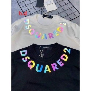 Áo nỉ cổ tròn phản quang DSQUA