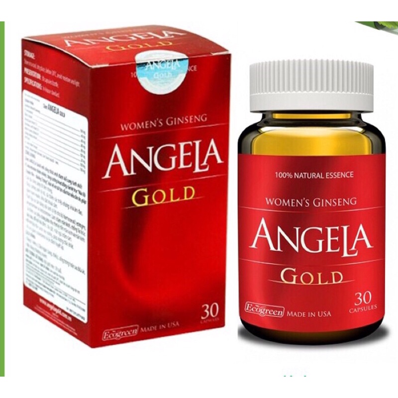 ✅ (CHÍNH HÃNG) Sâm Angela Gold hộp 30 viên