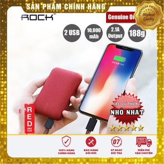 [CHÍNH HÃNG] Sạc Dự Phòng 10.000mAh Siêu Nhỏ ROCK P51 Mini , Bền, Đẹp Bảo Hành 12 Tháng 1 Đổi 1