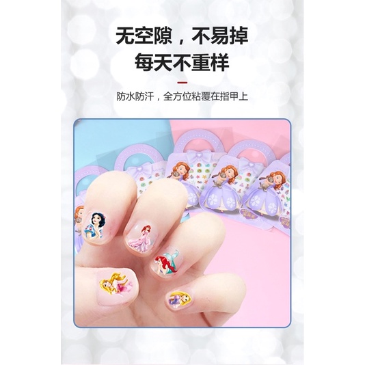 Đồ chơi dán móng tay an toàn cho trẻ,set nail dán móng tay cho bé,hàng đẹp