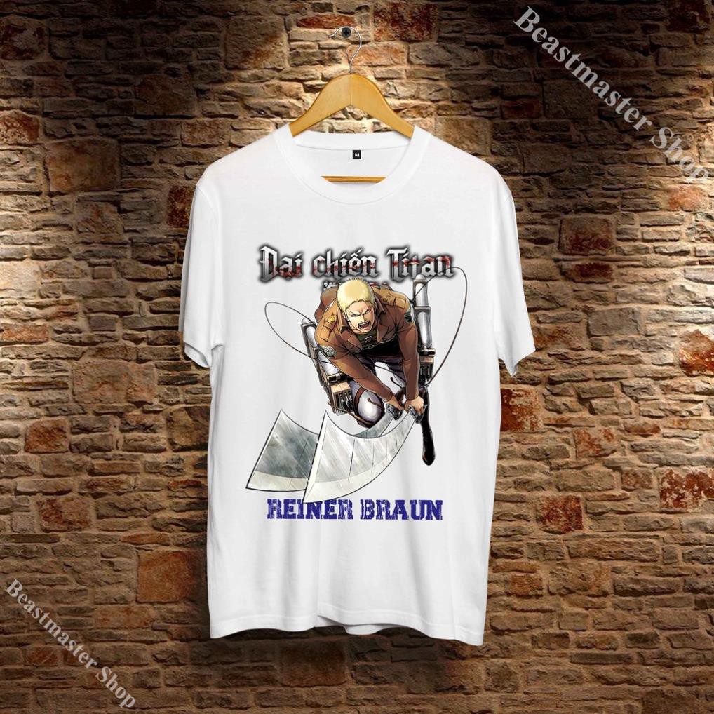[DISCOUNT]💚 Áo Unisex Reiner Braun - Áo Unisex Attack on Titan - Reiner Braun T-Shirt cá tính - RB-0