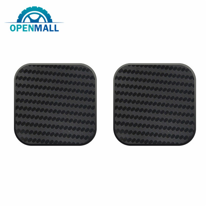 Bộ 2 miếng lót cốc nước bằng sợi carbon dùng trên xe hơi