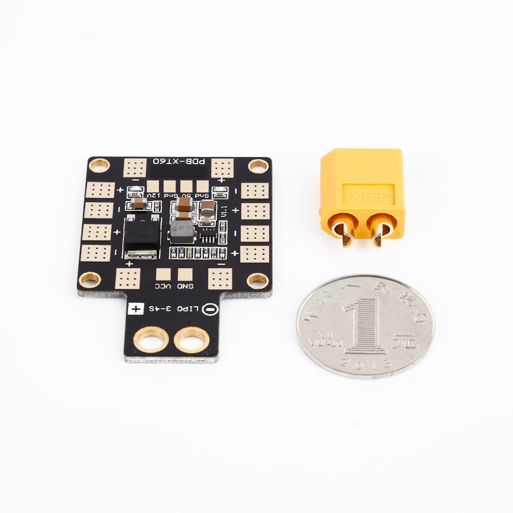 Bảng Phân Phối Nguồn PDB XT60 W / BEC 5V & 12V 2oz Cho Máy Bay Điều Khiển Từ Xa