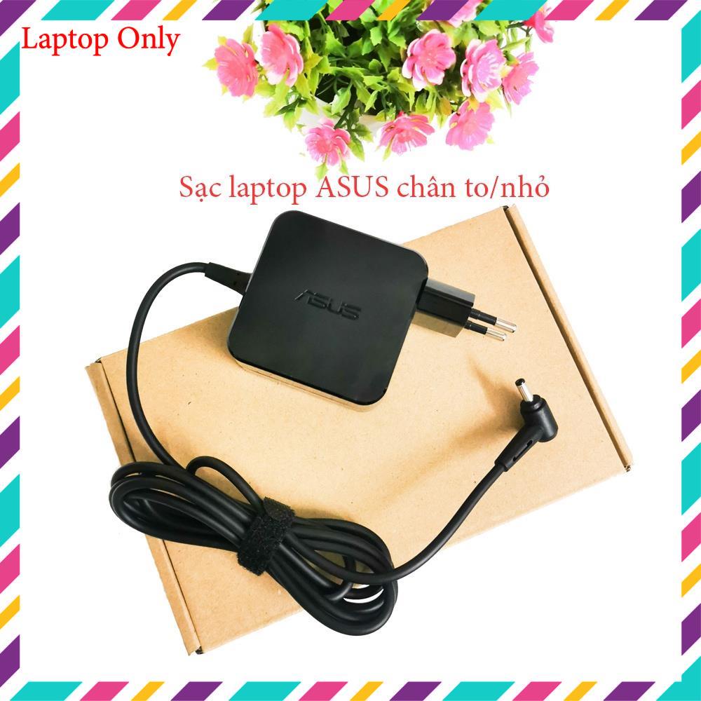 Sạc laptop Asus vuông Zin 19v-3.42a/2.37a cao cấp chính hãng, adapter asus chân to/nhỏ hàng nhập khẩu