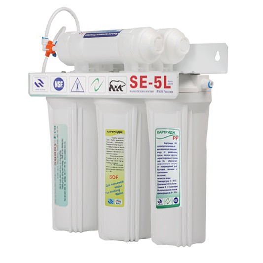 Máy lọc nước Công nghệ Nano Sunny-Eco SE-5L (Sản Phẩm Thế Hệ Mới Của Viện Hàn Lâm Khoa Học Nga Với Lõi Lọc Nước Nano)