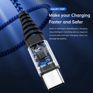 Dây Cáp sạc   Type C Cáp sạc nhanh bọc dù