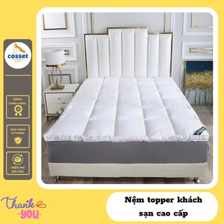 Topper Nệm Khách Sạn - Tấm Làm Mềm Nệm Cao Cấp Topper Êm Ái Chuyên Trang Bị Cho Khách Sạn 4 - 5 Sao